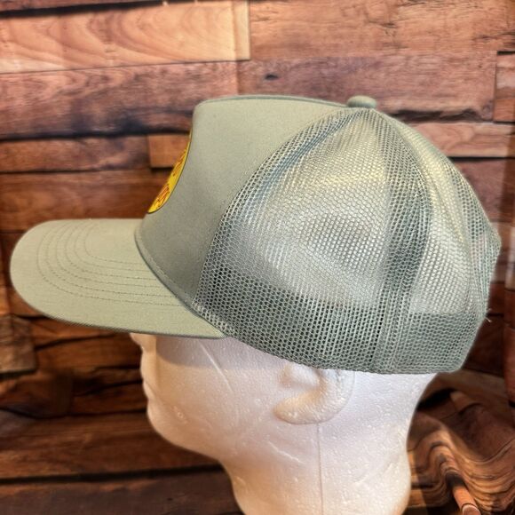Bass Pro Shops Trucker Hat Green Snapback Adjustable Mesh Cap Fishing Outdoors - Picture 4 of 8